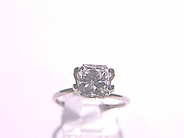 EGL CERTIFIED E COLOR SI2 CLARITY GRADE 2.02 CT RADIANT SHAPE LOOSE DIAMOND