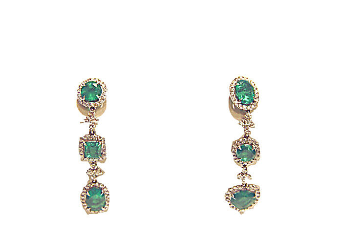 EMERALD ROUND SQUARE OVAL HEART DIAMOND ROUND BRILLIANT