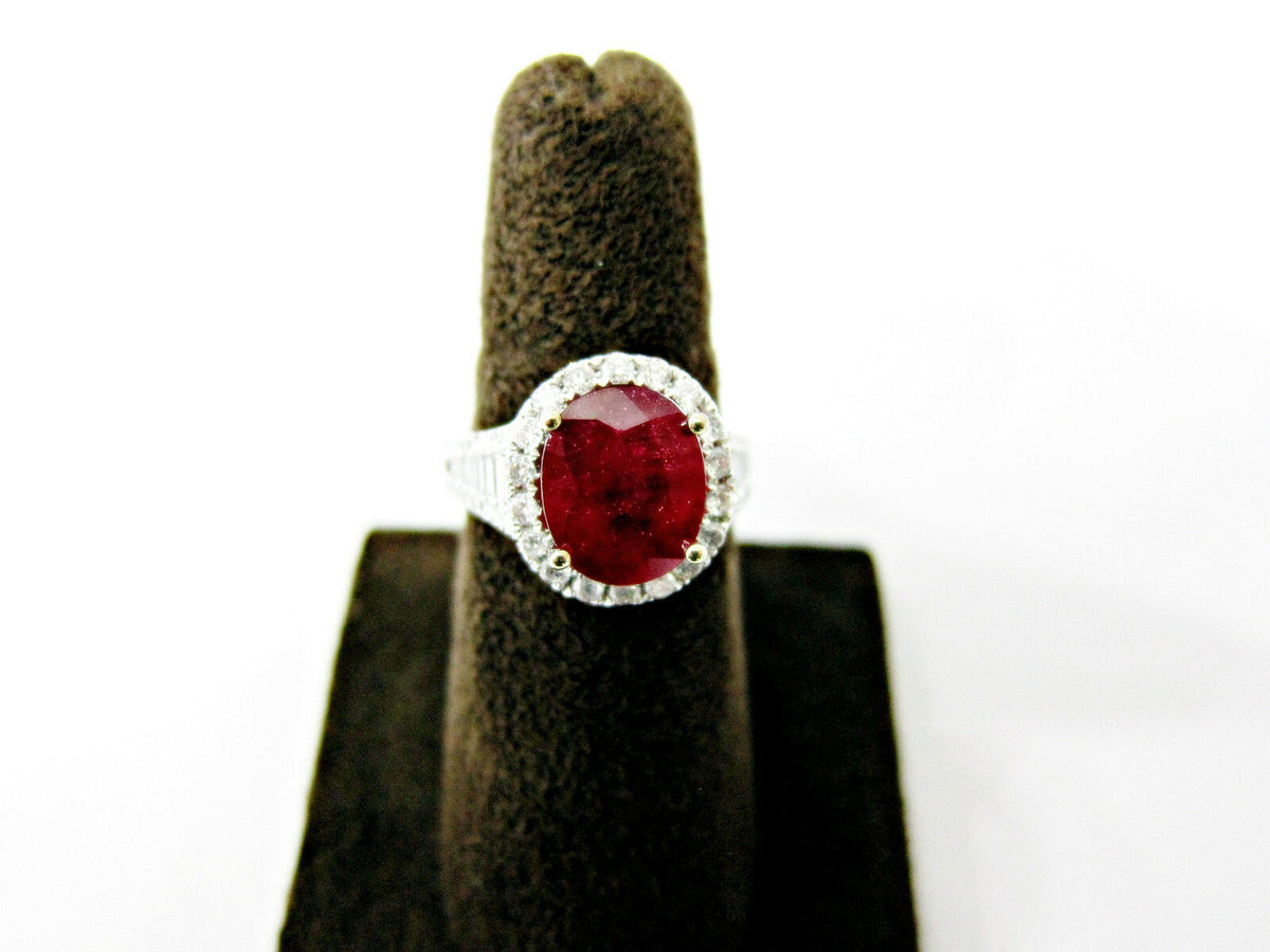 ruby and diamond ring
