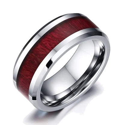 Luxury Heart Ring Sets for Women Natural Gemstones Ruby Rings Promise Rings Set
