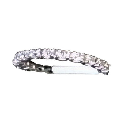 DIAMOND ROUND BRILLIANT SHAPE ETERNITY BAND DIAMOND SET COMFORTABLE DIAMOND BAND