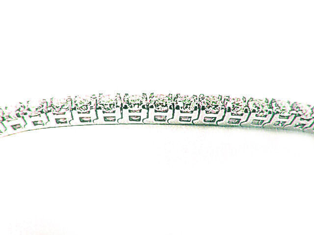 DIAMOND ROUND BR SHAPE 4 PRONG SET TENNIS BRACELET 46 DIAMOND SET BRACELET