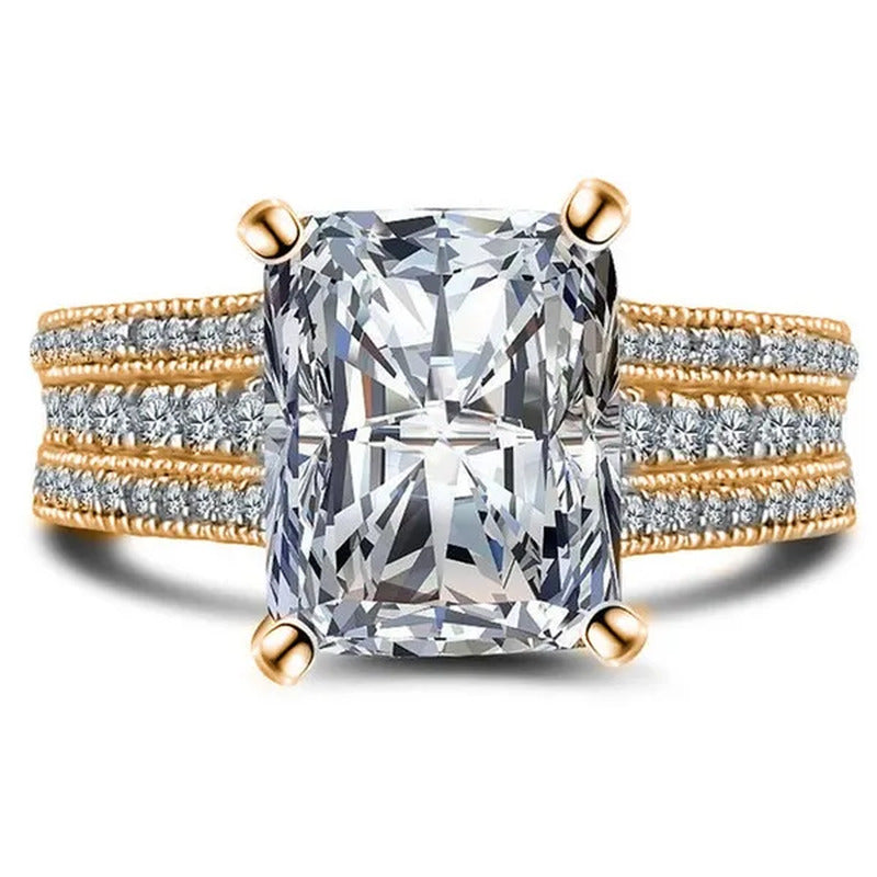 Luxury Woman Fashion Accessories Shiny 925 Sterling Silver Natural White Sapphir