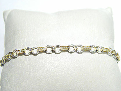 DIAMOND ROUND BR SHAPE BRACELET