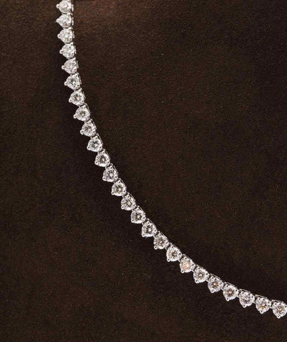11 Carat Diamond Tennis Necklace