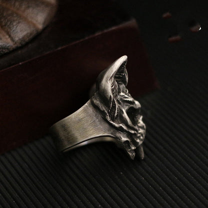 Sterling Silver Couple Ring Handmade Personality