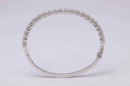 Diamond Bangle for 6 inch wrist