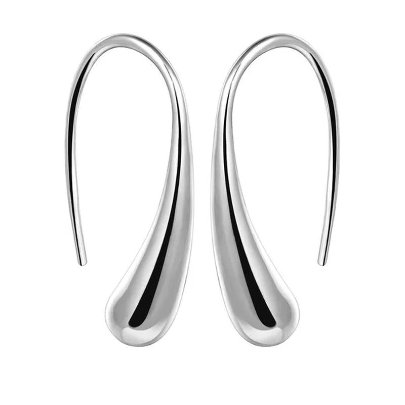 925 Sterling Silver Earing / Lovely / 925 Crystal Dangle Earrings Trendy Earring