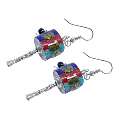 Handmade Tibetan Drop Earrings for Women Ethnic Tribal Gypsy Boho Fashion Party
