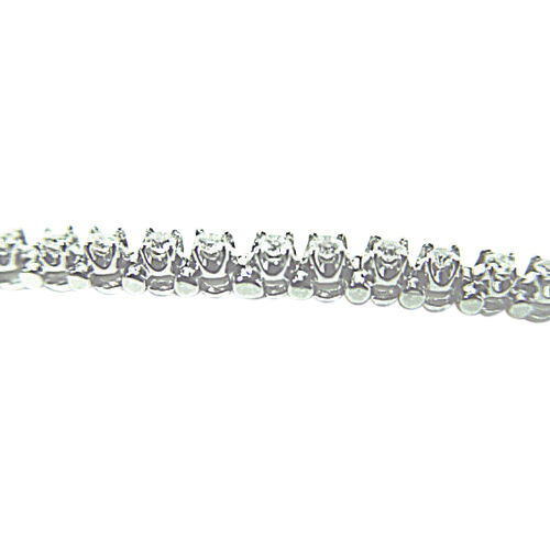 DIAMOND ROUND BR SHAPE 4 PRONG SET TENNIS BRACELET 56