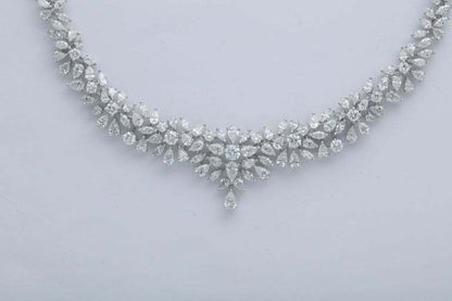 Multi Shape Diamond Necklace