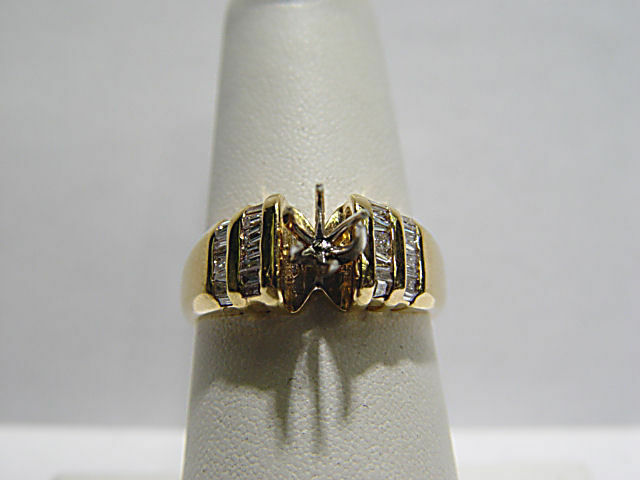 DIAMOND BAGUETTE SHAPE CHANNEL SET SETTING FOR 5.80MM DIAMOND