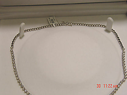 DIAMOND ROUND BRILLIANT SHAPE NECKLACE