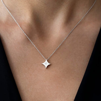 Pendant Necklaces - 0.01 to 0.16 Carat Certified Diamond Jewelry with G Color, S