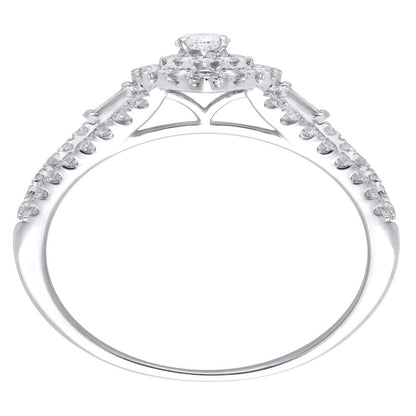 1 Carat T.W. (I2 Clarity, H-I Color) Brilliance Fine Jewelry Marquise Cut Diamon