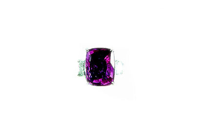 SAPPHIRE PINK RADIANT SHAPE 11.52X 8.78X 4.68MM DIAMOND