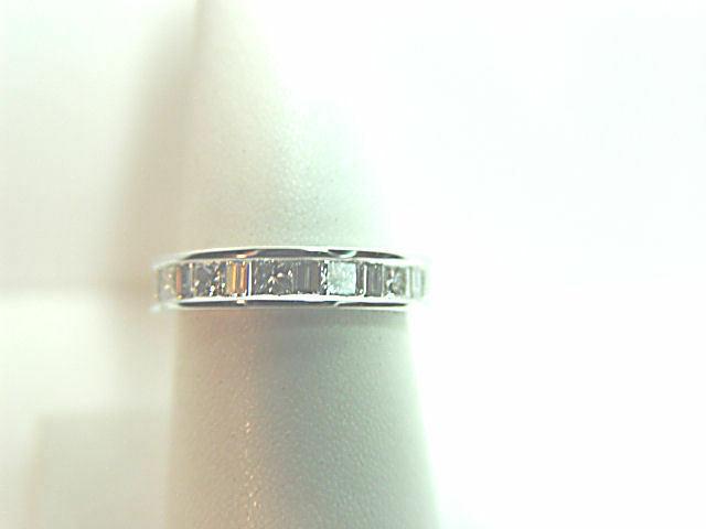 2.76 CT DIAMOND PRINCESS 14 STONE BAGUETTE 14 STONE ETERNITY SET BAND SIZE 6.75