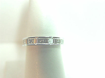 2.76 CT DIAMOND PRINCESS 14 STONE BAGUETTE 14 STONE ETERNITY SET BAND SIZE 6.75