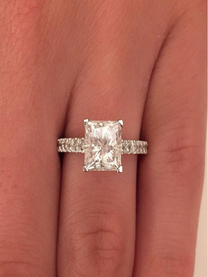 Limited Time Sale 1.25 Carat Diamond Engagement Ring in 10K White Gold on Sale u