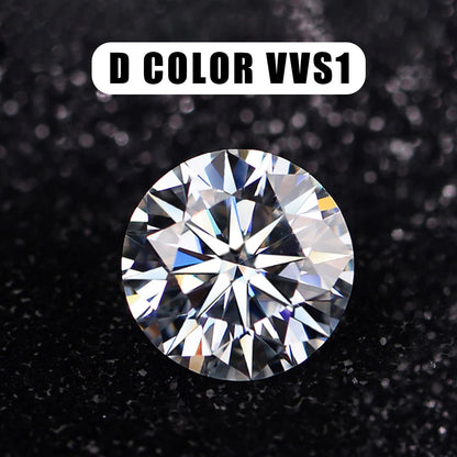 100% Real Loose Moissanite Diamonds Vvs1 D Color 0.1Ct to 12Ct Laboratory