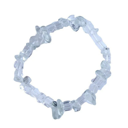 1 PC Chakra Bracelets Stone Beads Chips Single Strand Women Yoga Bracelets Lazul