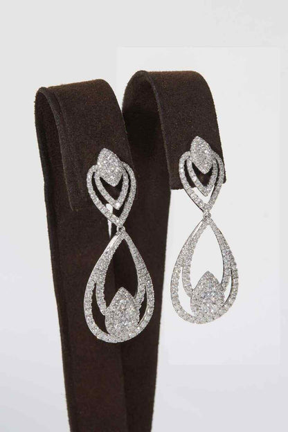 Diamond Drop Earrings