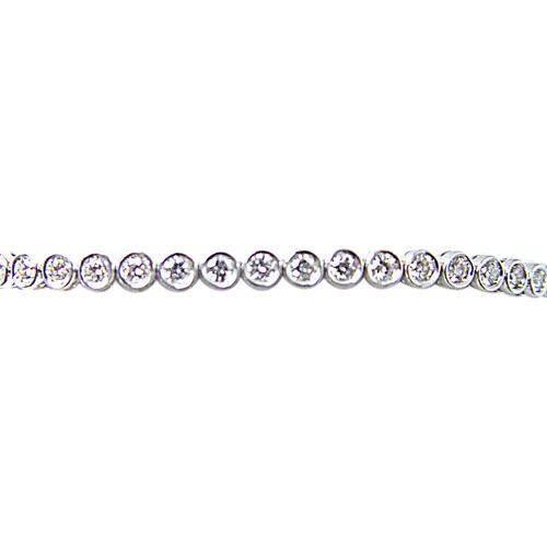DIAMOND 38 ROUND BR SHAPE BEZEL SET BRACELET DIAMOND TENNIS BRACELET DIAMOND SET