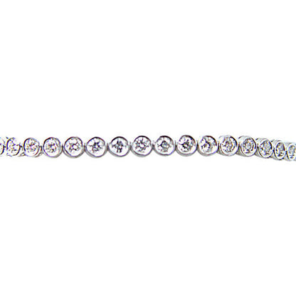 DIAMOND 38 ROUND BR SHAPE BEZEL SET BRACELET DIAMOND TENNIS BRACELET DIAMOND SET