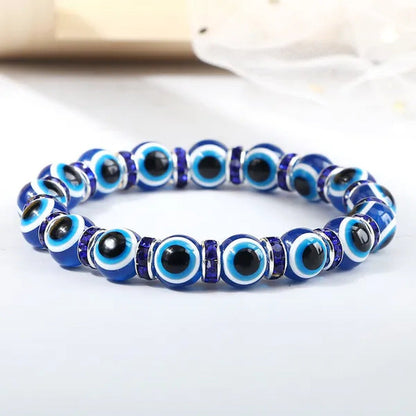 New Fashion Crystal Turkish Lucky Evil Eye Bracelets Blue Evil Eye Bead Bracelet