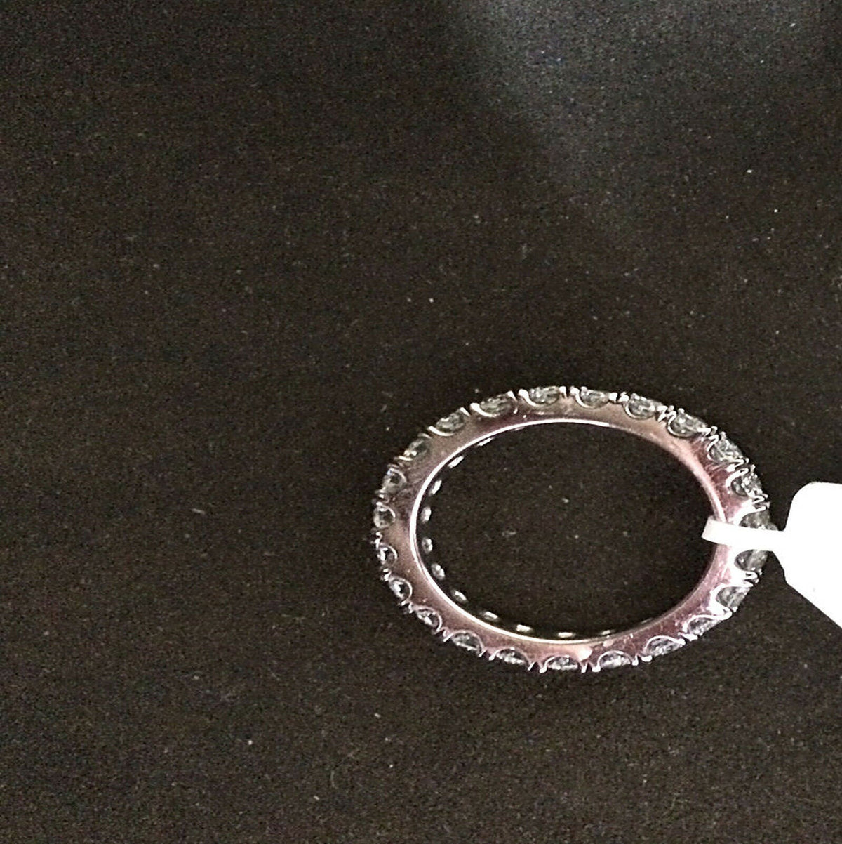 DIAMOND ROUND BRILLIANT SHAPE ETERNITY BAND DIAMOND SET COMFORTABLE DIAMOND BAND