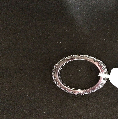 DIAMOND ROUND BRILLIANT SHAPE ETERNITY BAND DIAMOND SET COMFORTABLE DIAMOND BAND