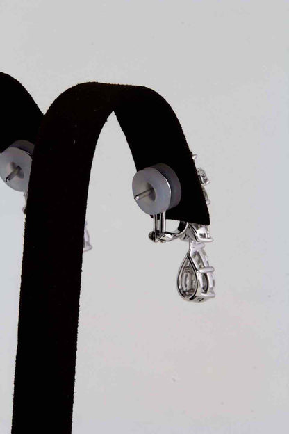 Classic Diamond Drop Earrings