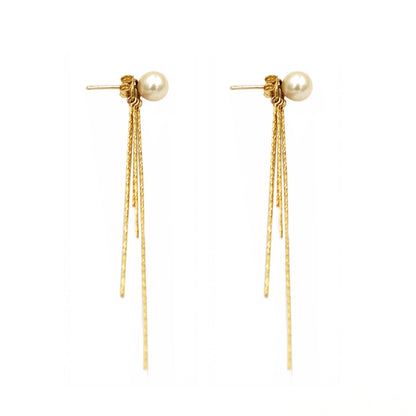 New Women'S Couple Jewelry Tassel Earrings
