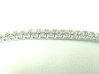 DIAMOND ROUND BR SHAPE 4 PRONG SET TENNIS BRACELET 46 DIAMOND SET BRACELET