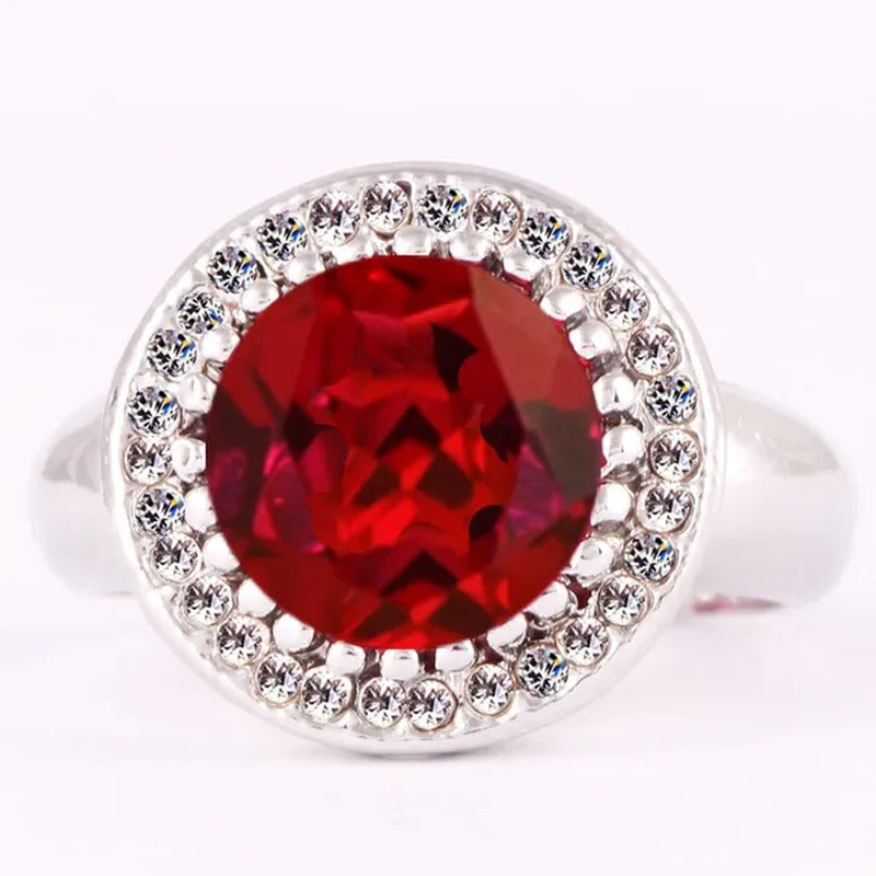 Huge Ruby Sapphire Ring
