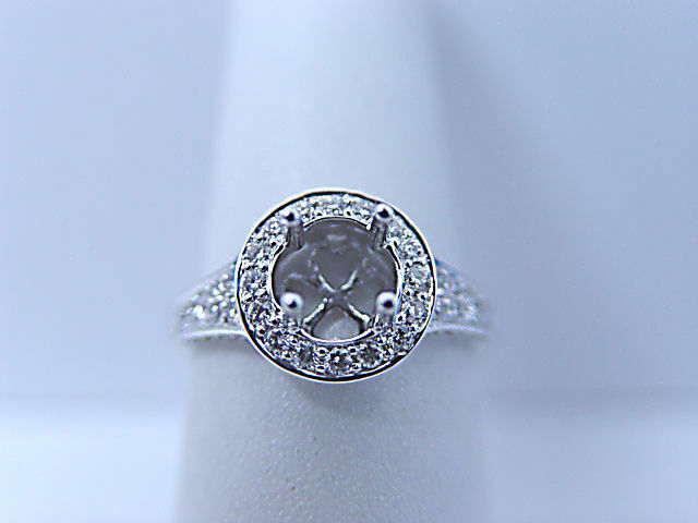 DIAMOND 58 ROUND BRILLIANT SHAPE SETTING 4 PRONG SET