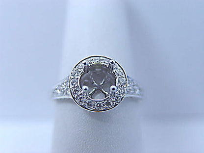 DIAMOND 58 ROUND BRILLIANT SHAPE SETTING 4 PRONG SET