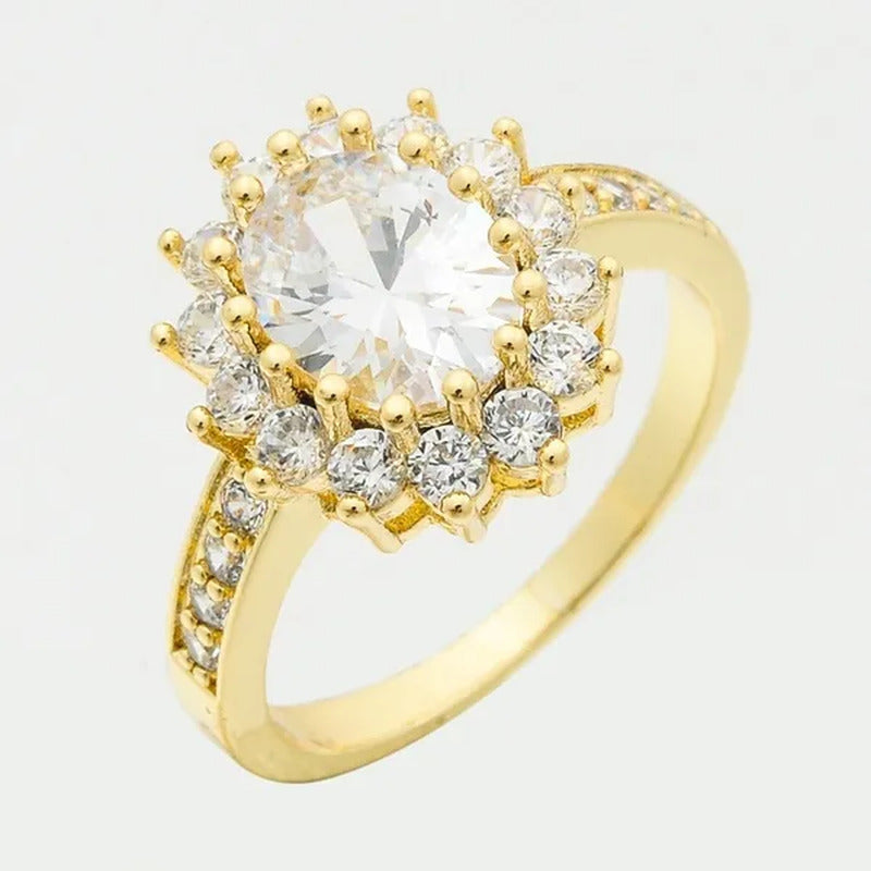 5-Color Noble 3.16Ct Sapphire/White/Emerald/Ruby/Amethyst Diamonique Wedding Eng