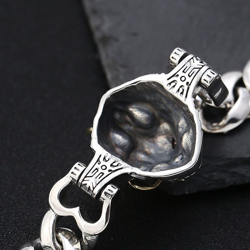 S925 Sterling Silver Creative Temperament Leading Men'S Bracelet
