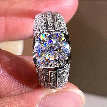 Luxurious Fashion Jewelry for Women 925 Sterling Silver Natural Gemstone White S