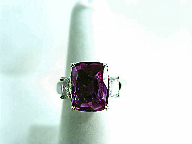 SAPPHIRE PINK RADIANT SHAPE 11.52X 8.78X 4.68MM DIAMOND