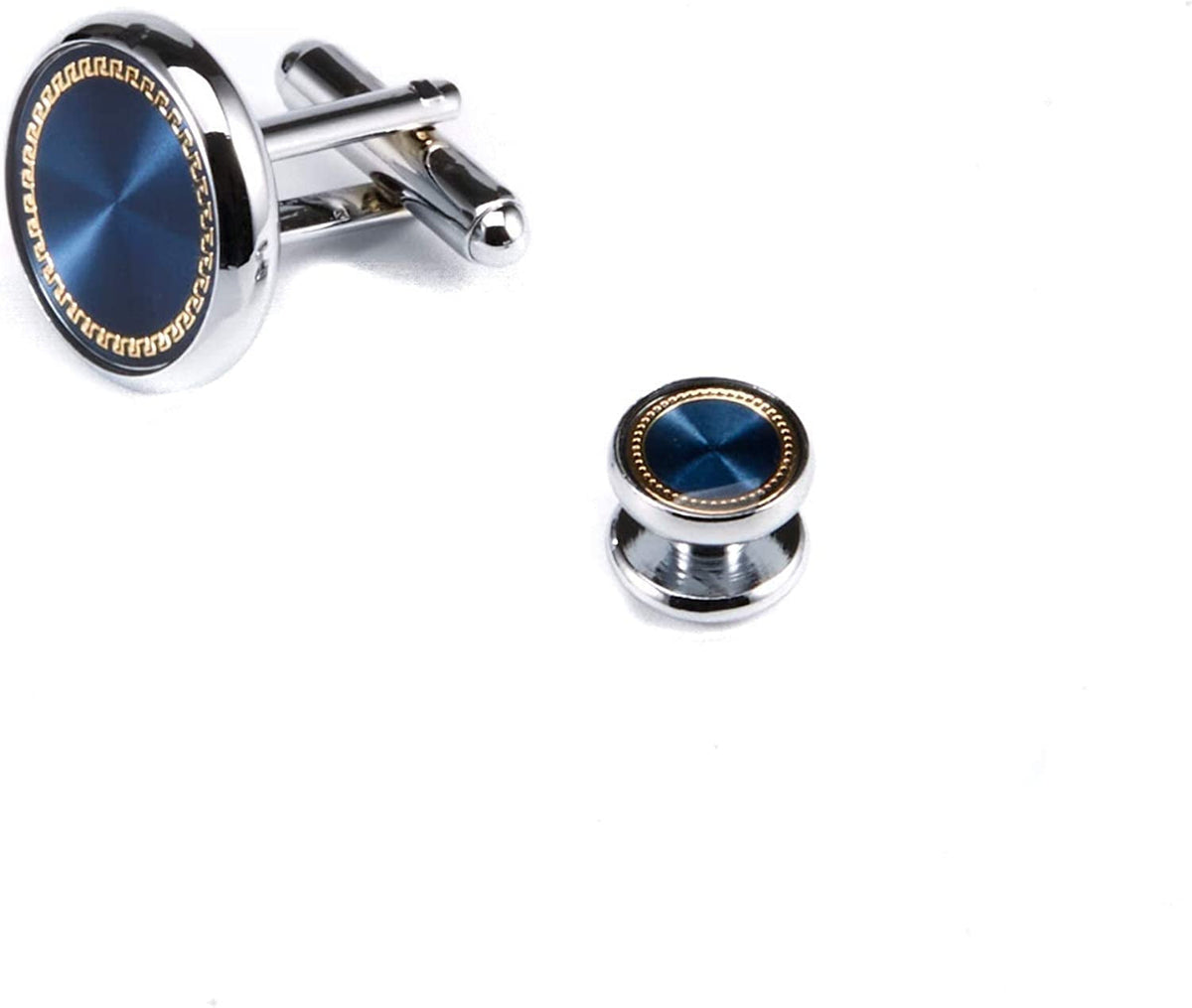 Ujoy Men'S Jewelry Cufflinks and Studs for Tuxedo Shirts for Weddings, Business,
