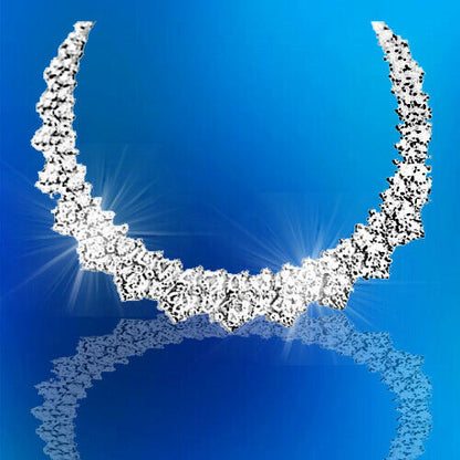 DIAMOND ROUND BRILLIANT SHAPE SPECIAL CUT ROSE SHAPE MULTI SIZE PEAR NECKLACE