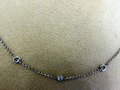 DIAMOND TEN STONE DIAMOND BY YARD DIAMOND CHAIN DIAMOND CHOKER DIAMOND NECKLACE