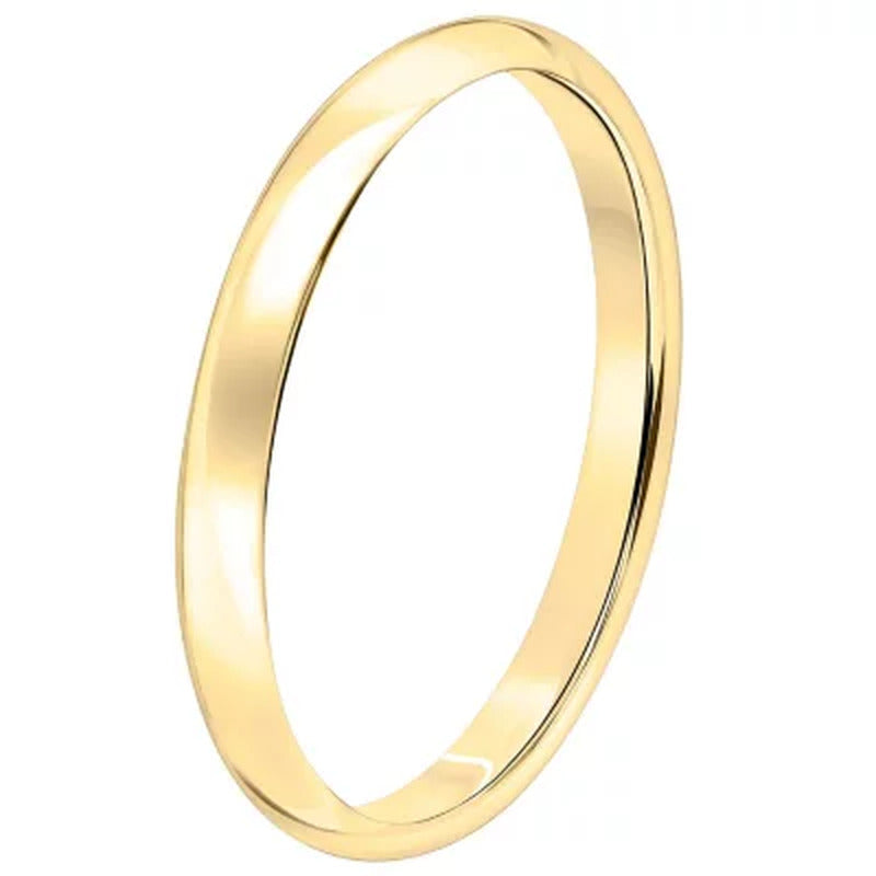 2Mm Comfort Fit Band in Gold