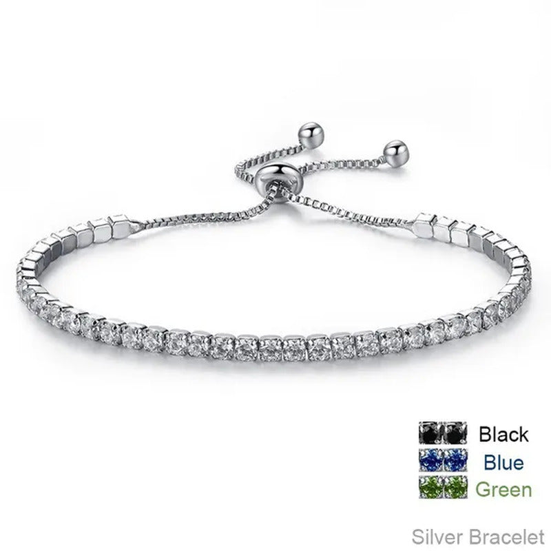 Women'S Fashion Accessories Bracelet Bracelet Bracelet Engagement Zirconium Chai