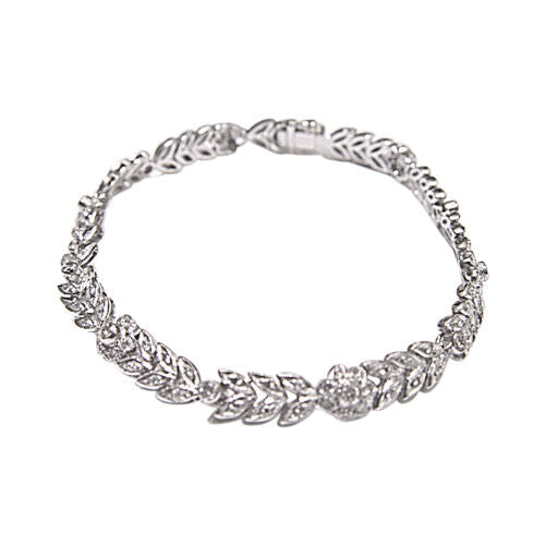 ROUND BRILLIANT SH DIAMOND ANTIQUE REPRODUCTION FLOWER