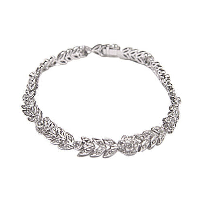 ROUND BRILLIANT SH DIAMOND ANTIQUE REPRODUCTION FLOWER