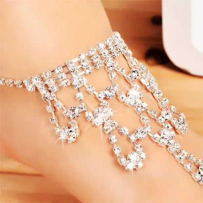 Fashion Women Barefoot Sandal Beach Wedding Foot Anklet