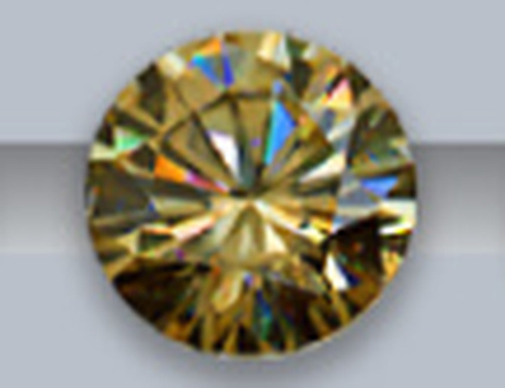 Moissanite Ring 1.2 Carat Three Rows of Gemstone Inlaid Fashion Women'S Ring 925